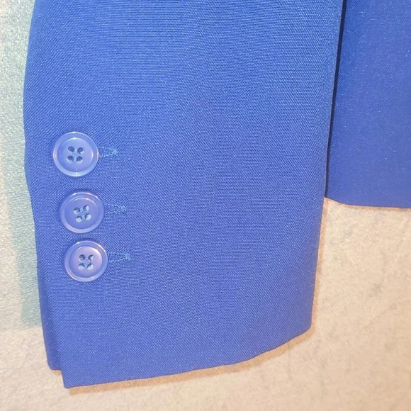 Women's Blue Blazer Jacket by Suzy Shier,  Size Small - Picture 5 of 13